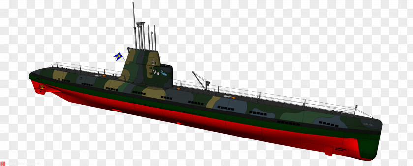 Submarine Chaser Hajen III Class HMS Valen PNG