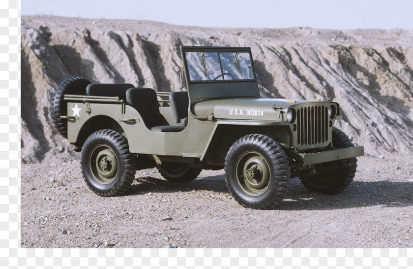 Willys MB Jeep Truck Car Wrangler PNG