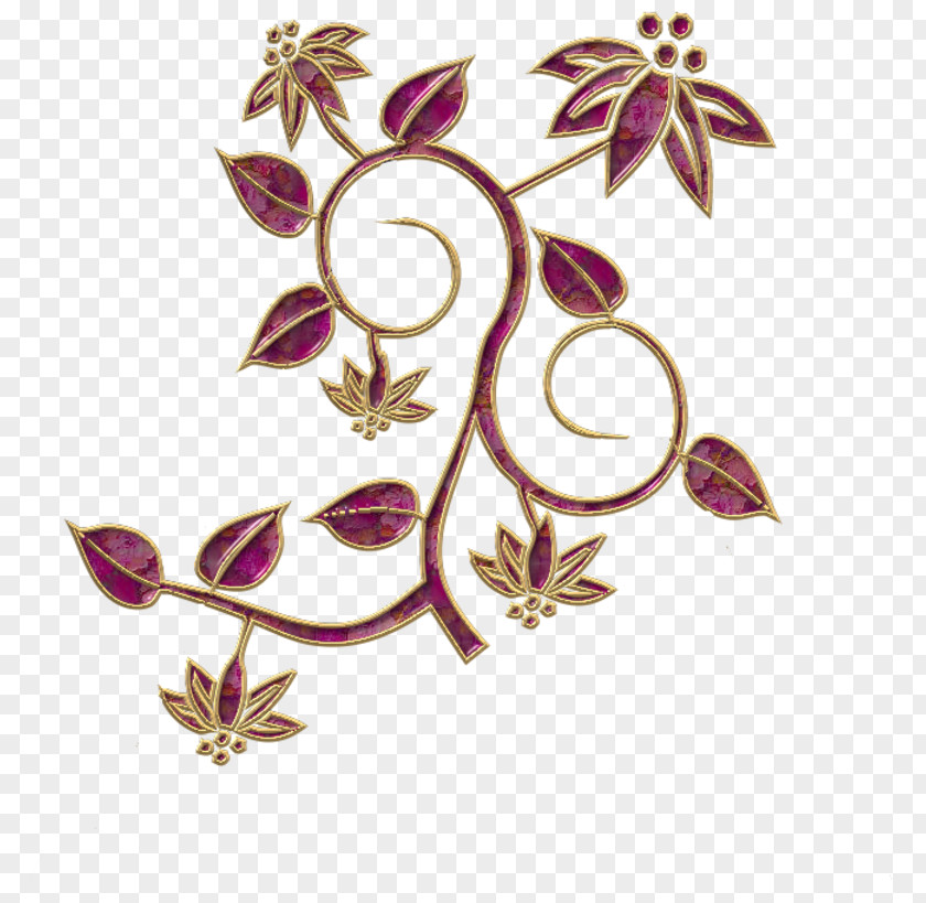 Hakim Flower Motif Petal PNG