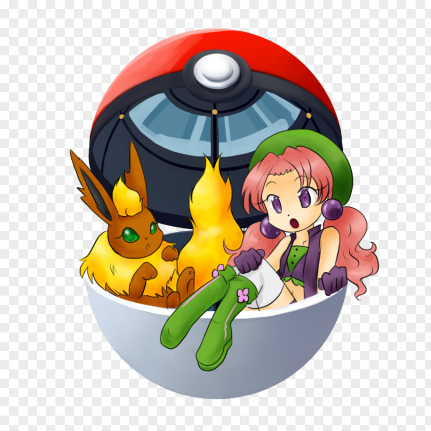 POKEBOLA Cartoon Figurine Legendary Creature PNG