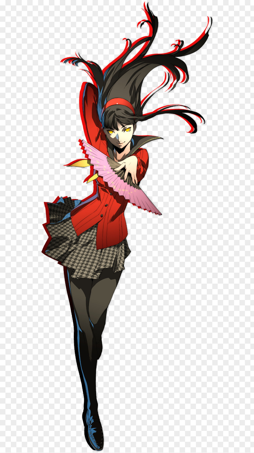 Shadow Persona 4 Arena Ultimax Yukiko Amagi Golden PNG