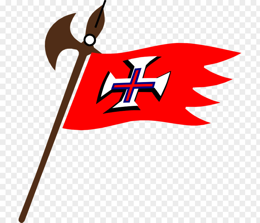 Axe Battle Flag Tool Clip Art PNG