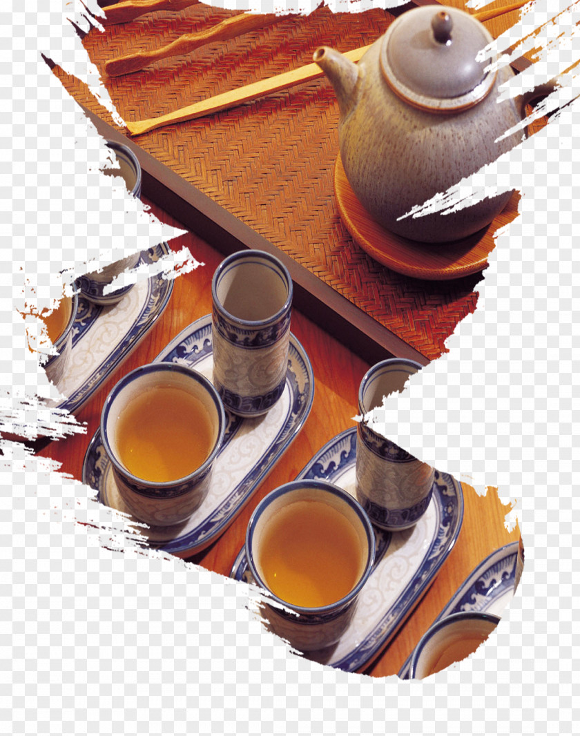 Chinese Style Tea Culture Earl Grey Da Hong Pao Budaya Tionghoa PNG