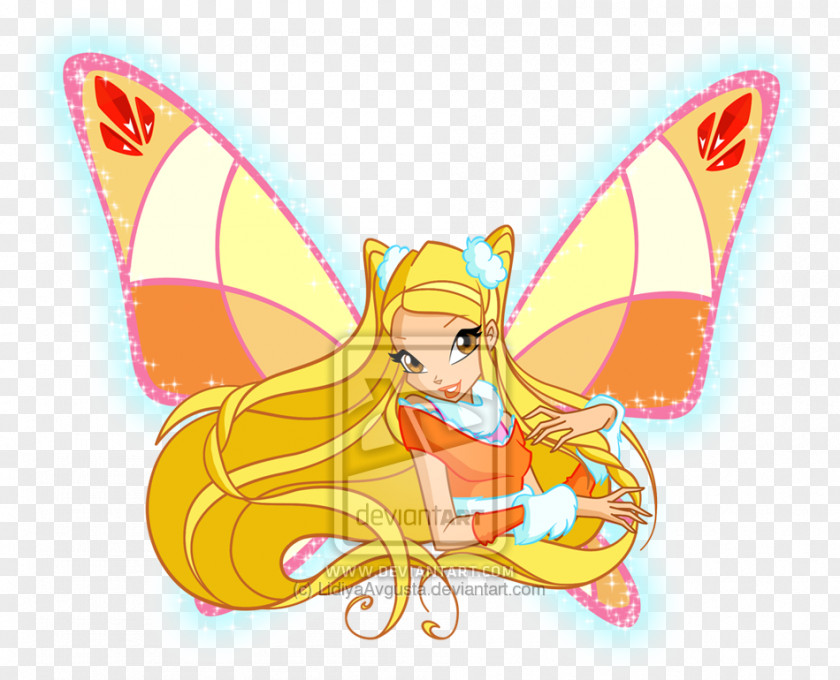 Fairy Monarch Butterfly Cartoon PNG