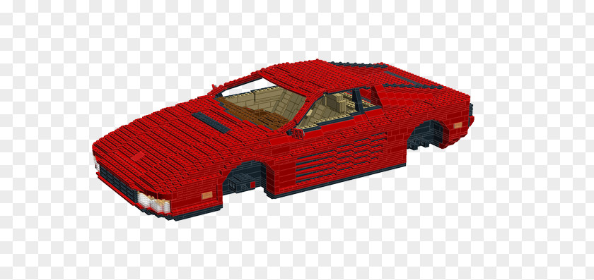 Ferrari Testarossa Sports Car Product Design Model Automotive PNG