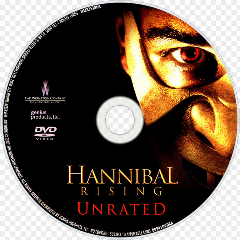 Hannibal Fanart Lecter Rising Film DVD 0 PNG