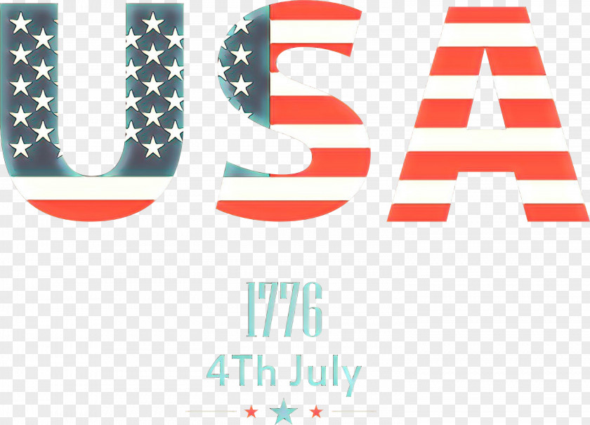 Logo Text Fourth Of July Background PNG