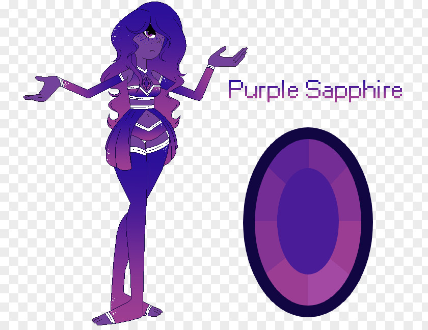 Purple Jewel Character Fiction Clip Art PNG