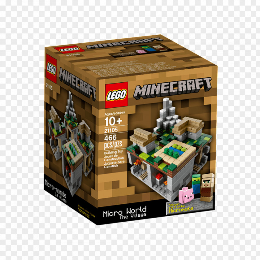 The Village Lego Minecraft LEGO 21102 Micro WorldOthers 21105 World PNG