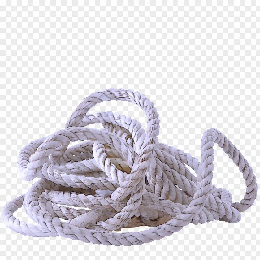 Wool Beige Rope Knot Thread PNG