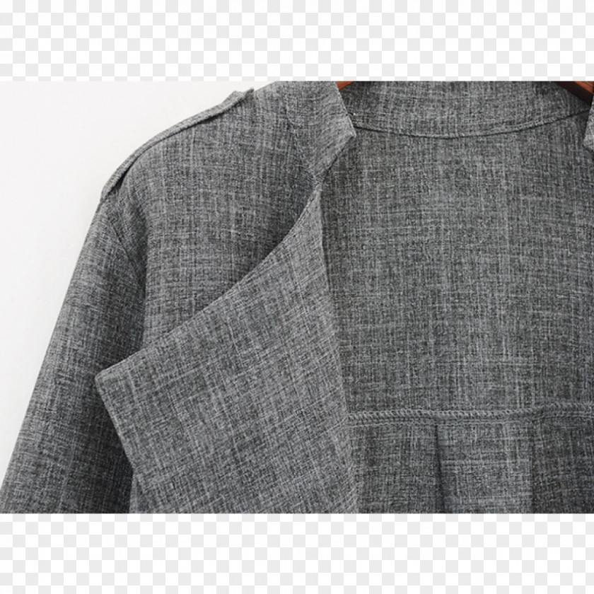 Angle Cardigan Tartan Wool Grey PNG