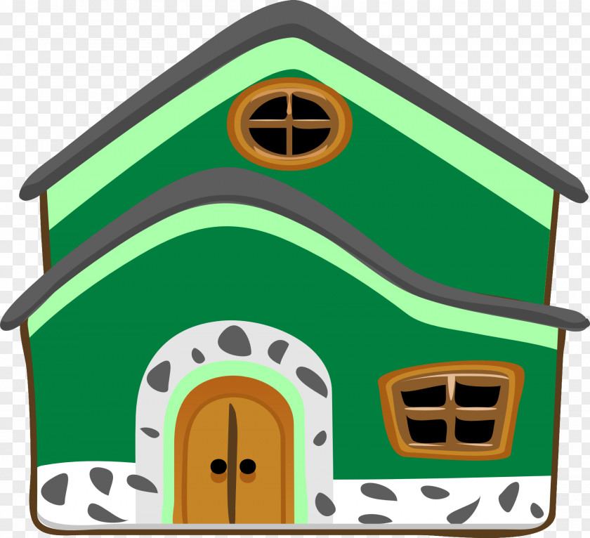 Farmhouse House Clip Art PNG