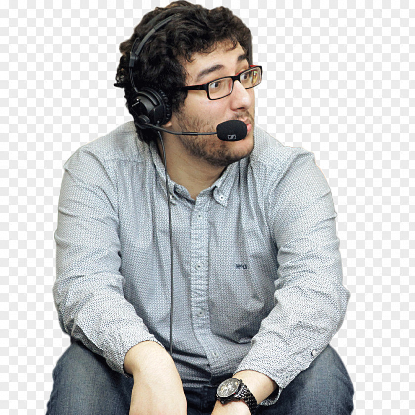 Streamer Microphone Facial Hair Chin Glasses Beard PNG