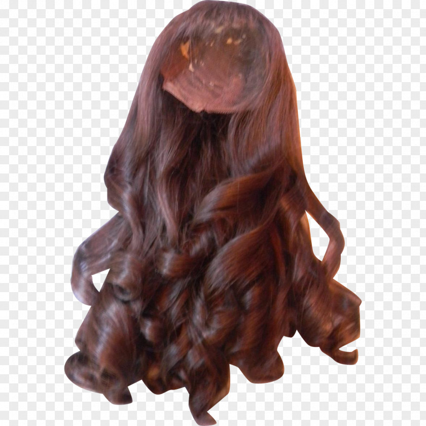 Wigs Sculpture Long Hair Figurine PNG