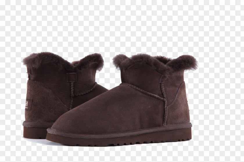 Brown Snow Boots Boot Shoe PNG