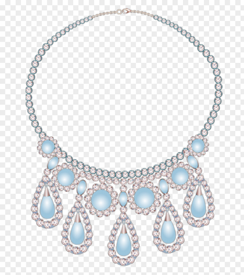 Creative Beautiful Diamond Necklace Designer Creativity PNG