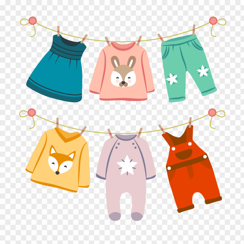 Vector Baby Clothes Childrens Clothing Infant Fashion PNG