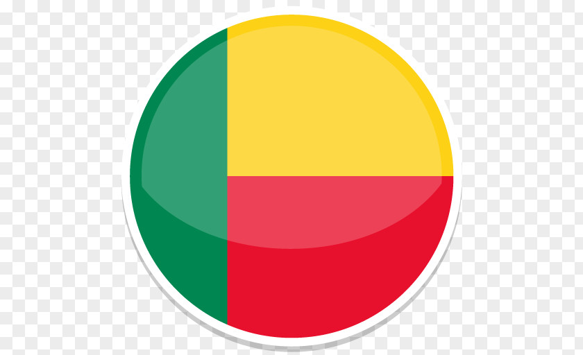 Benin Ball Area Symbol Yellow PNG