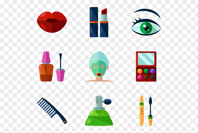 Cosmetic Vector Beauty Parlour Barber Clip Art PNG