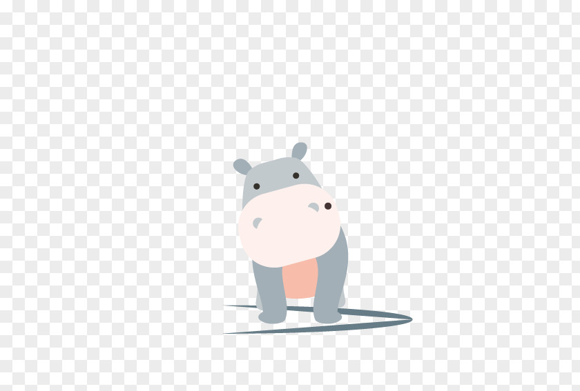 Hippo Hippopotamus Domestic Pig Cartoon Drawing PNG