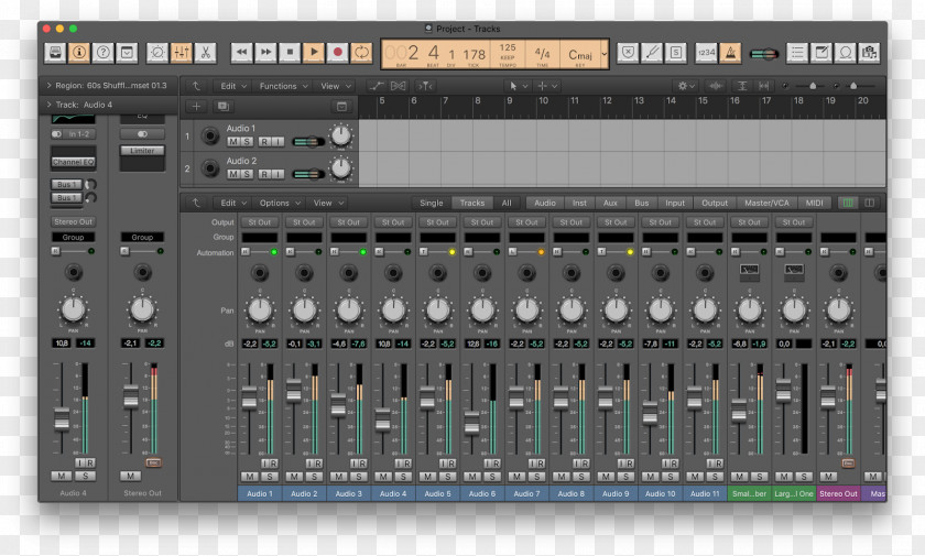 Logic Pro Audio Mixers Computer Software Sound Electronic Musical Instruments PNG