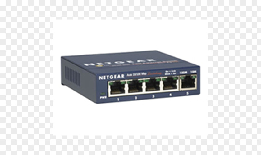 Hub Network Switch Gigabit Ethernet Netgear ProSafe 116 Fast PNG