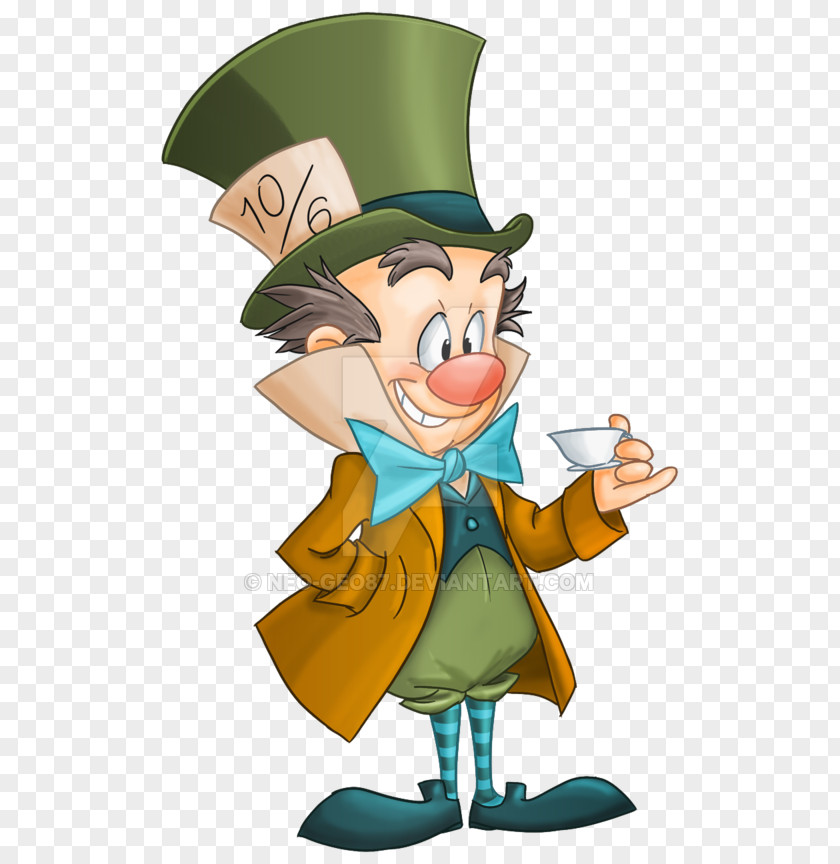 Mad Hatter King Candy Jabberwocky Character Fan Art PNG