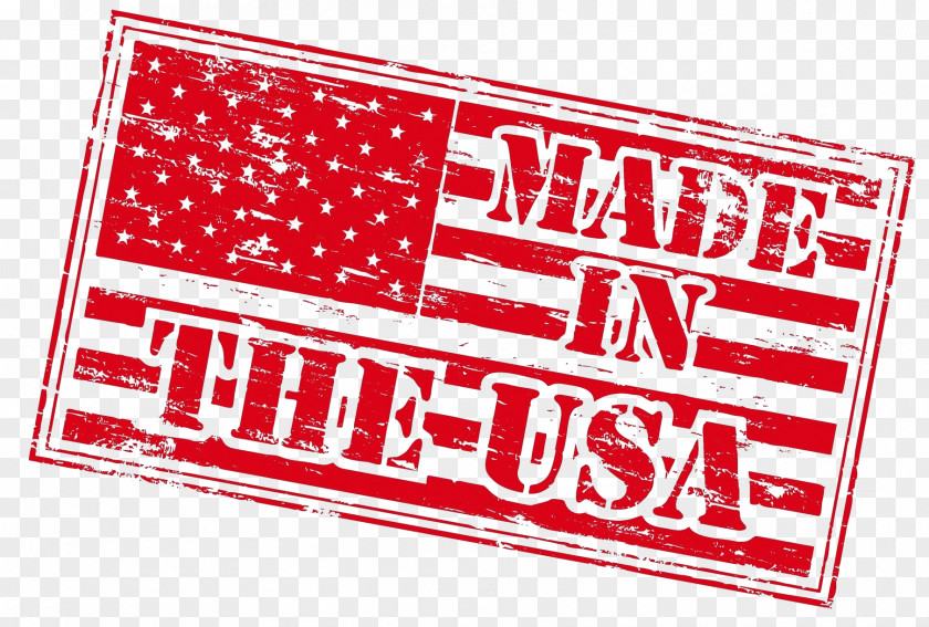 Made In America United States Rubber Stamp Drawing PNG