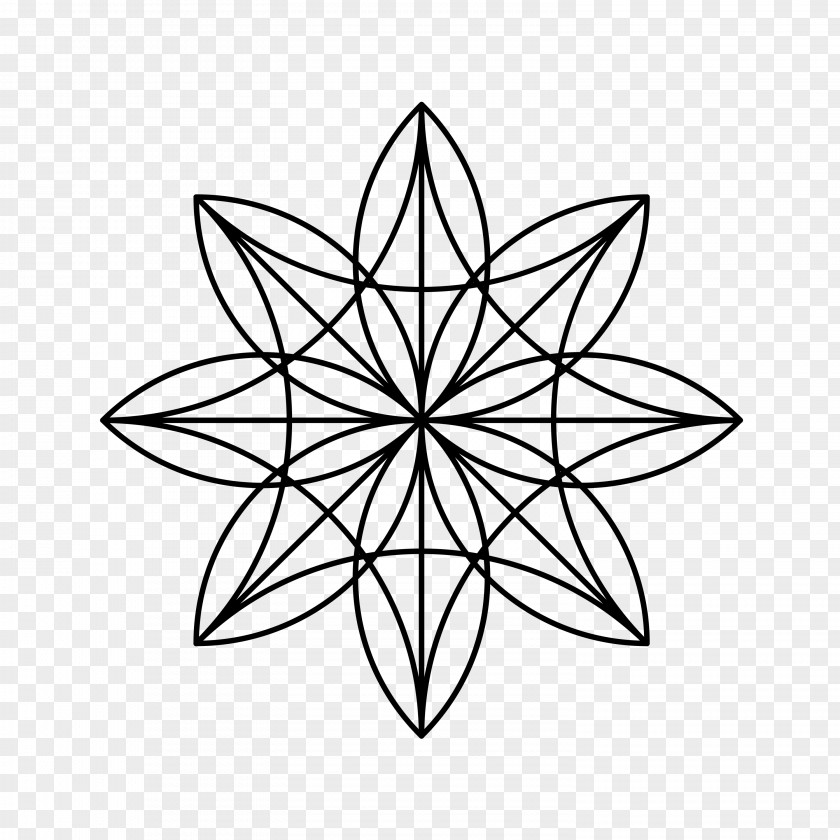 Sacred Geometry Mandala Coloring Book Drawing Child PNG