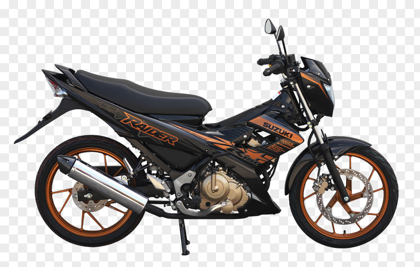 Suzuki Raider 150 Satria Motorcycle Underbone PNG