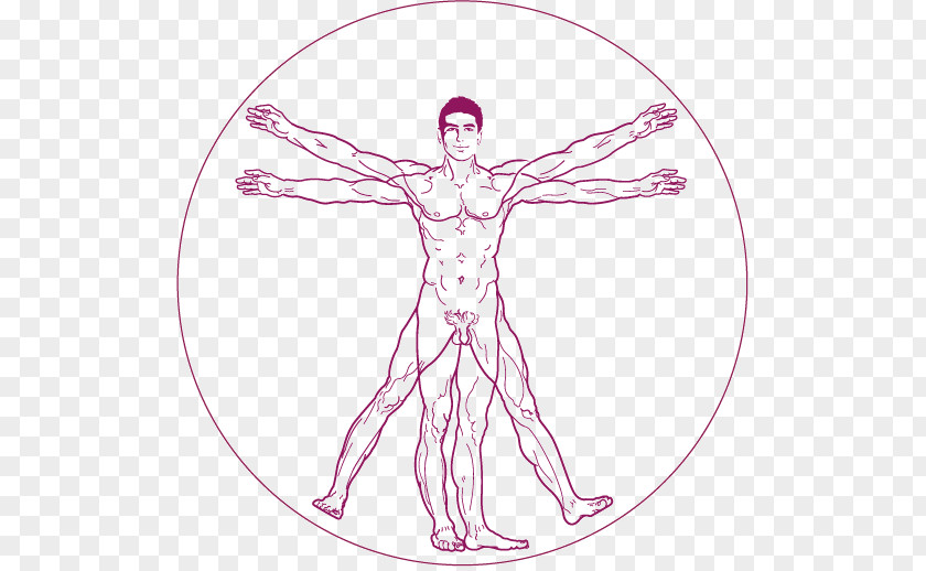 Tourism Chin Vitruvian Man Mural Drawing Art Illustration PNG