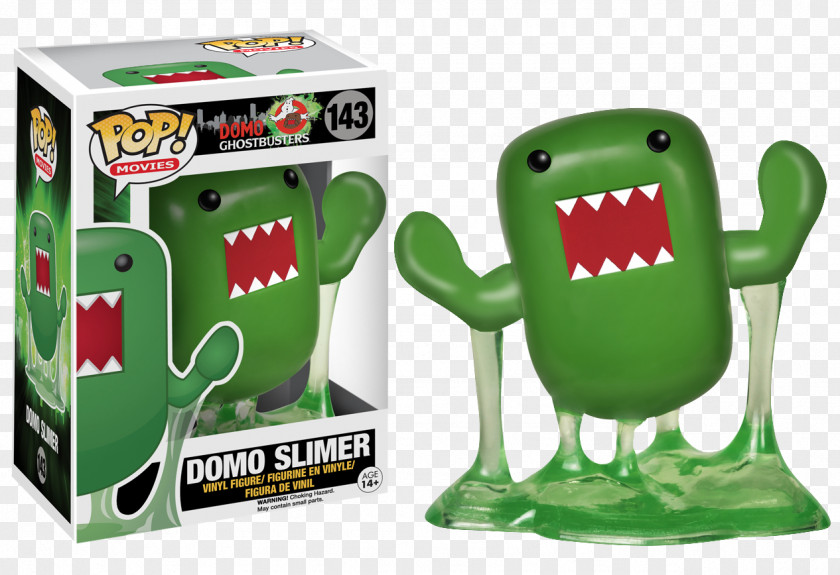 Toy Slimer Stay Puft Marshmallow Man Domo Funko Pop! Vinyl Figure PNG