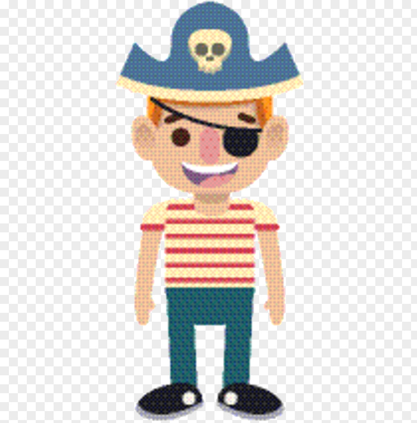 Male Toy Character Toddler Cartoon Headgear Pattern PNG