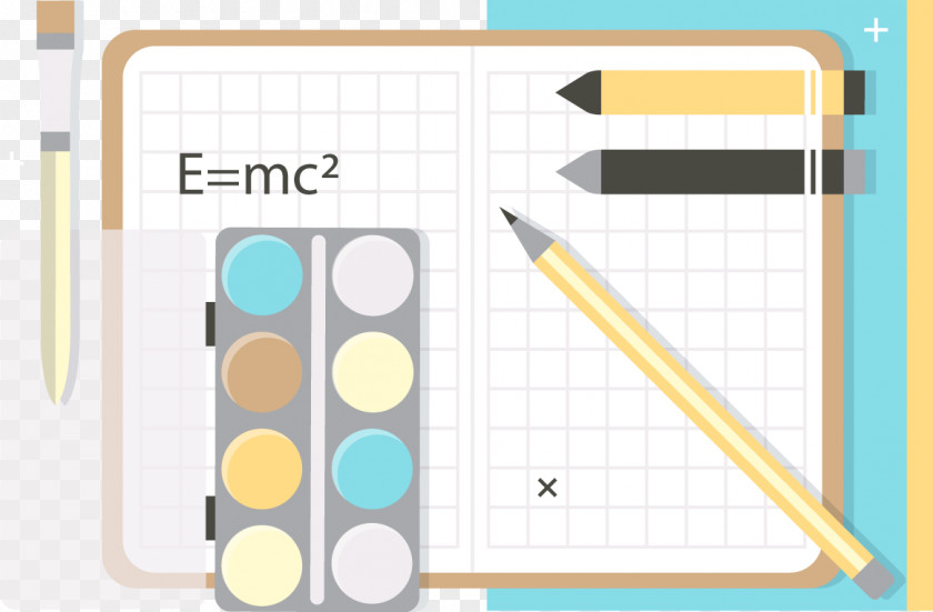 Mathematics Color Pencil Paper PNG