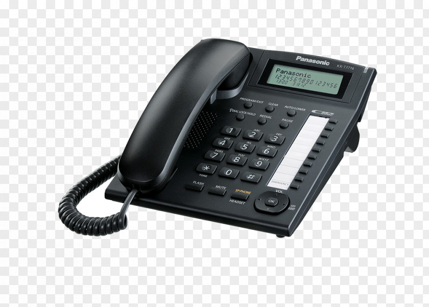 Panasonic Cordless Kx-Tgh212Gb Sz Landline Telephone LCD Home & Business Phones PNG