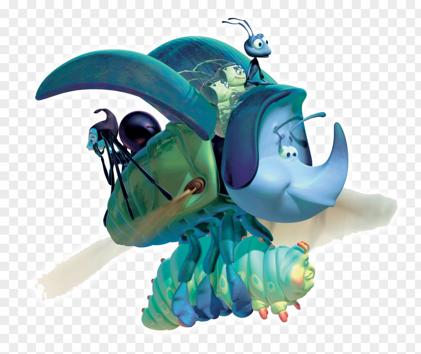 Bug Flik P.T. Flea Pixar Character Film PNG