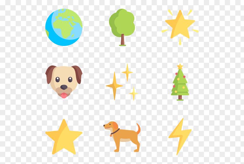 Dog Breed Clip Art Toy Line PNG
