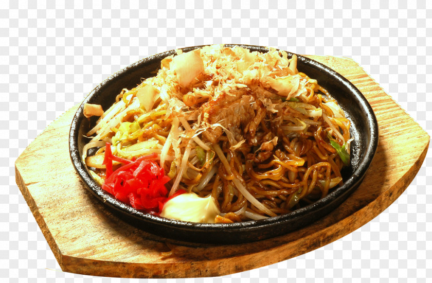 Iron Udon Creative Cuisine Chow Mein Fried Noodles Yakisoba Chinese Lo PNG