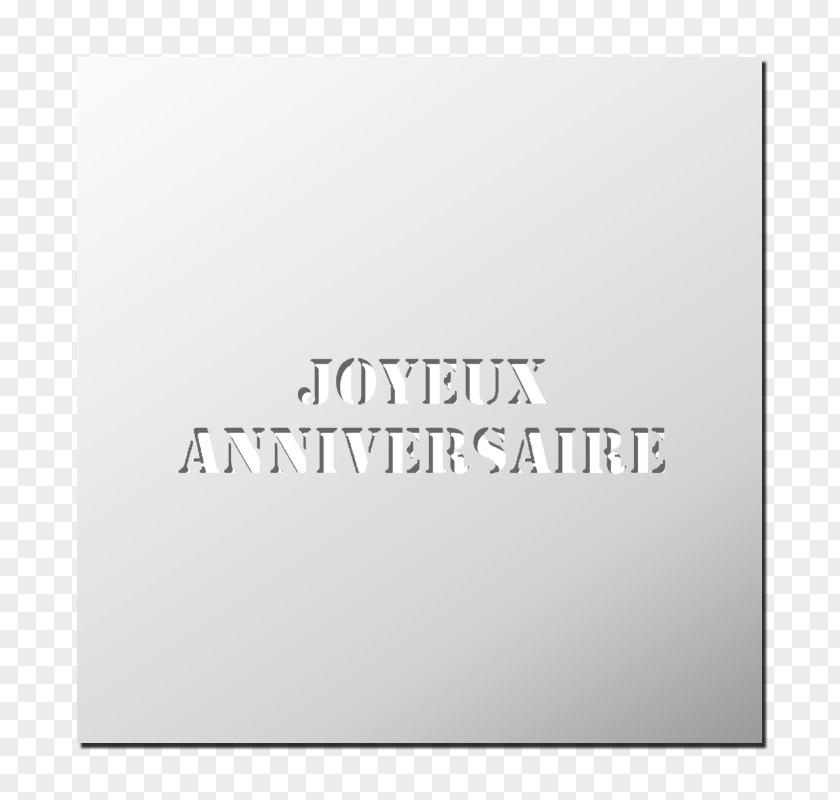 Joyeux-anniverSaire Brand Font PNG