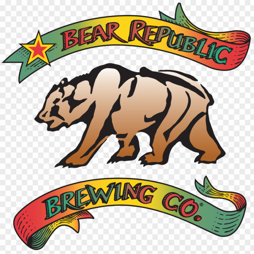 Brew Bear Republic Brewing Co India Pale Ale Beer Pilsner PNG