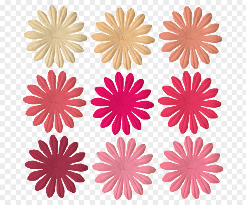 Flower Paper Digital Scrapbooking Embellishment Pattern PNG
