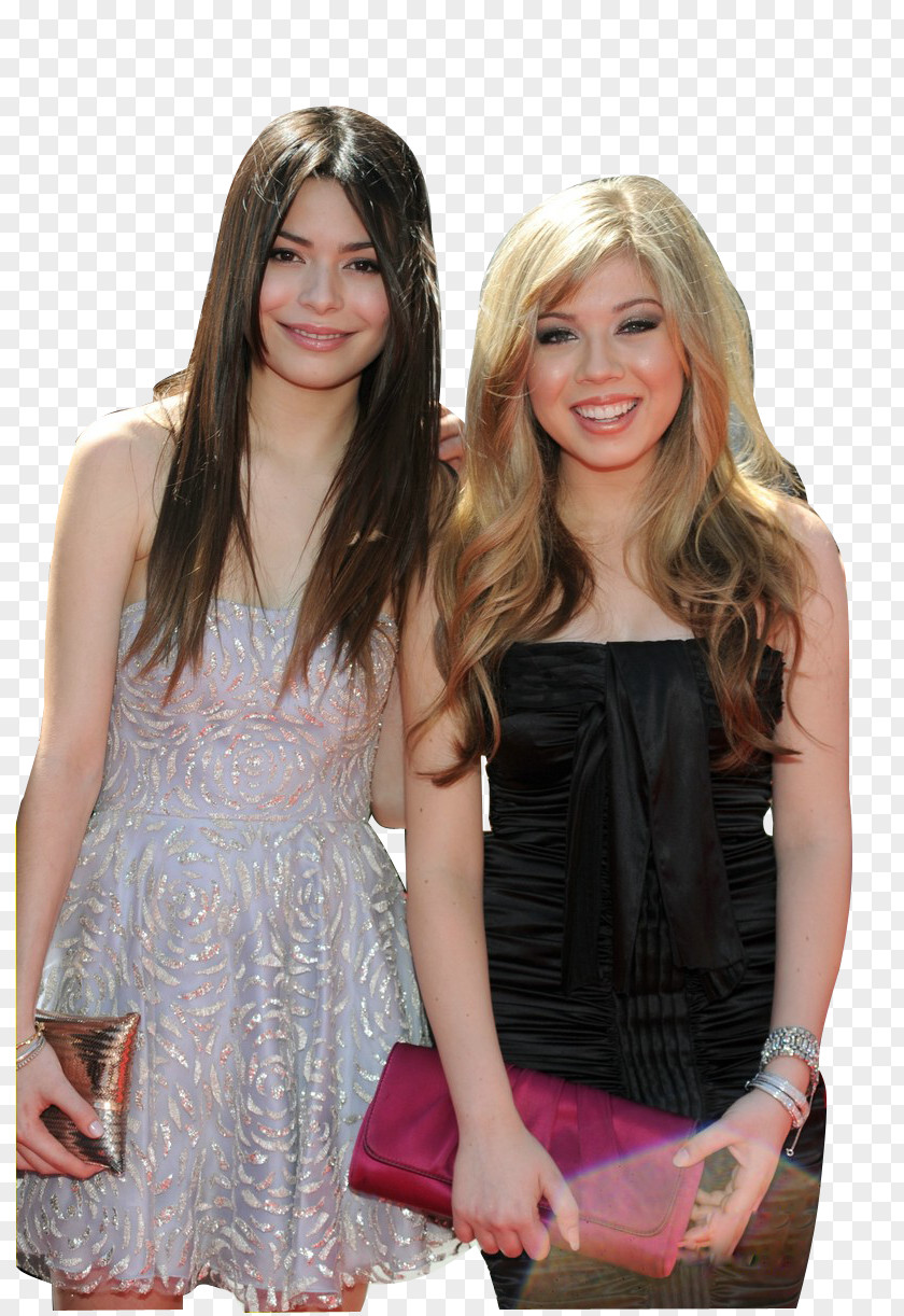 Actor Jennette McCurdy Miranda Cosgrove ICarly Victorious 2010 Kids' Choice Awards PNG