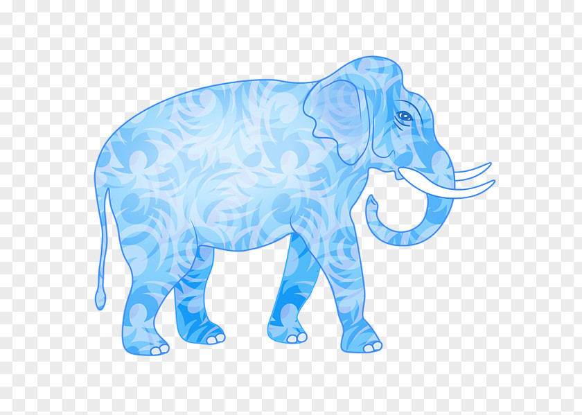Damask Indian Elephant African Elephantidae Wildlife Post-it Note PNG