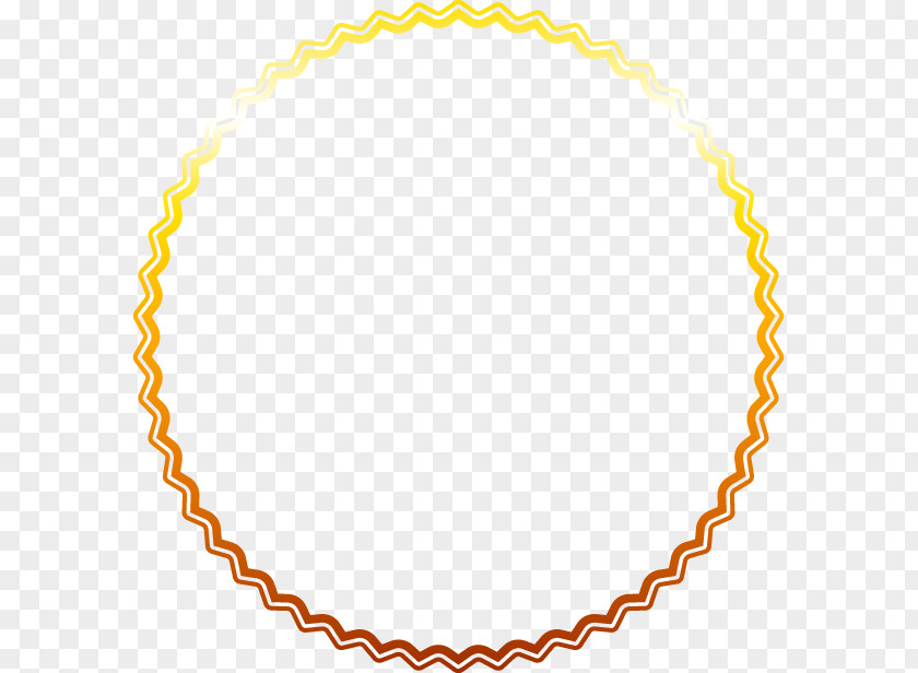 Gold Star Border PNG