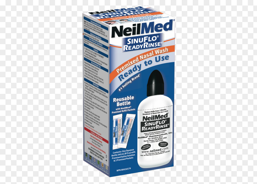 Nasal Irrigation NeilMed Water Electronics Lubricant PNG