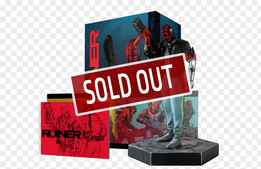 SOLD OUT Ruiner Figurine Super Mario Odyssey PlayStation 4 Statue PNG