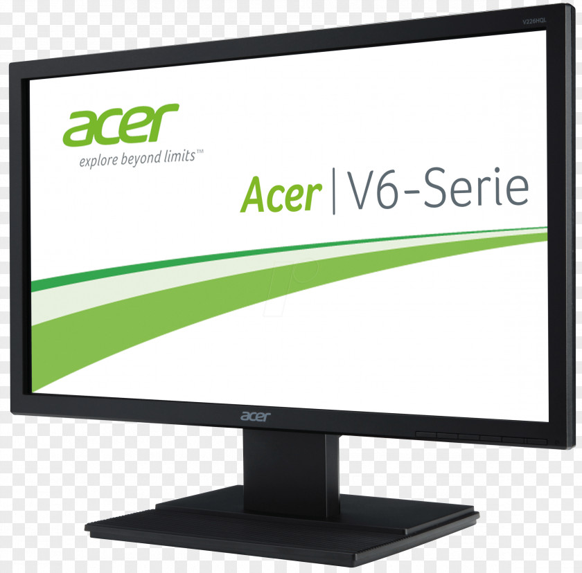 ACER Computer Monitors LED-backlit LCD IPS Panel Acer V6 Digital Visual Interface PNG