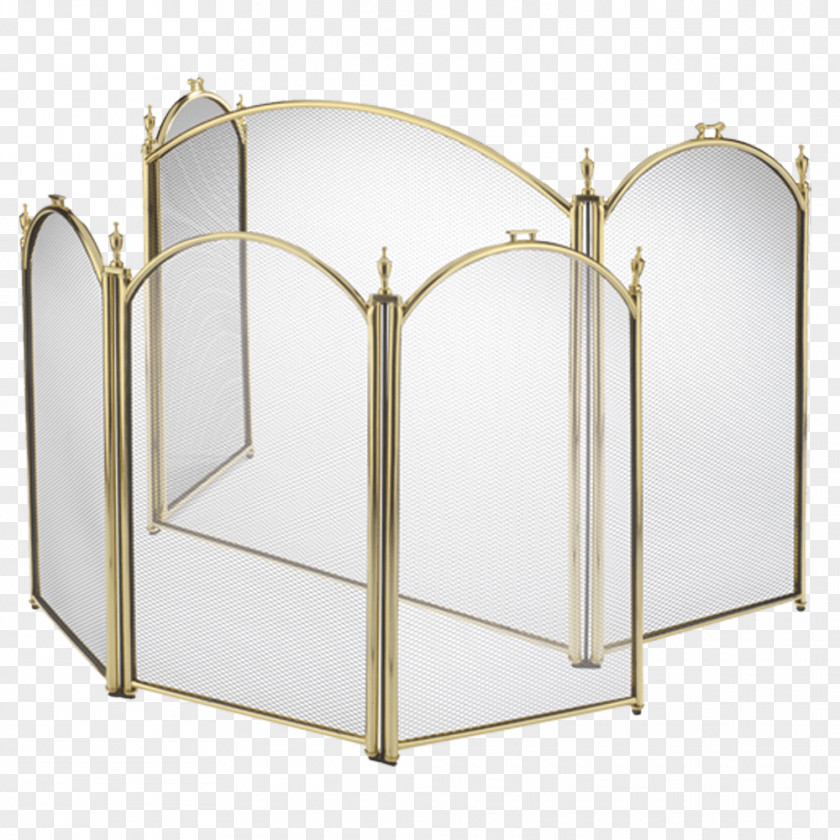 Brass Fire Screen Fireplace Wood Stoves PNG