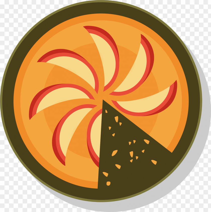 Fruit Pizza Vector PNG