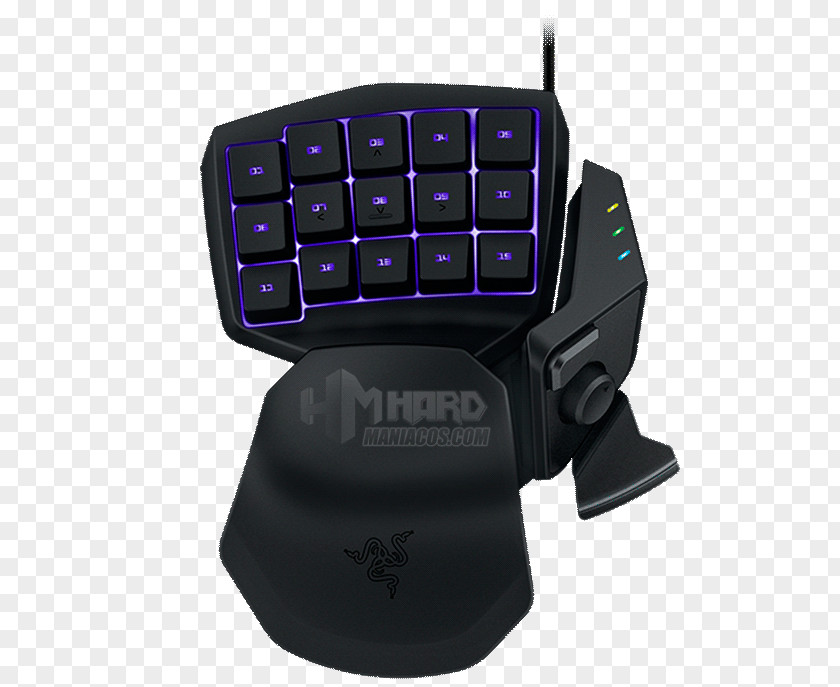 Gaming Keypad Computer Keyboard Razer Tartarus Chroma Inc. PNG